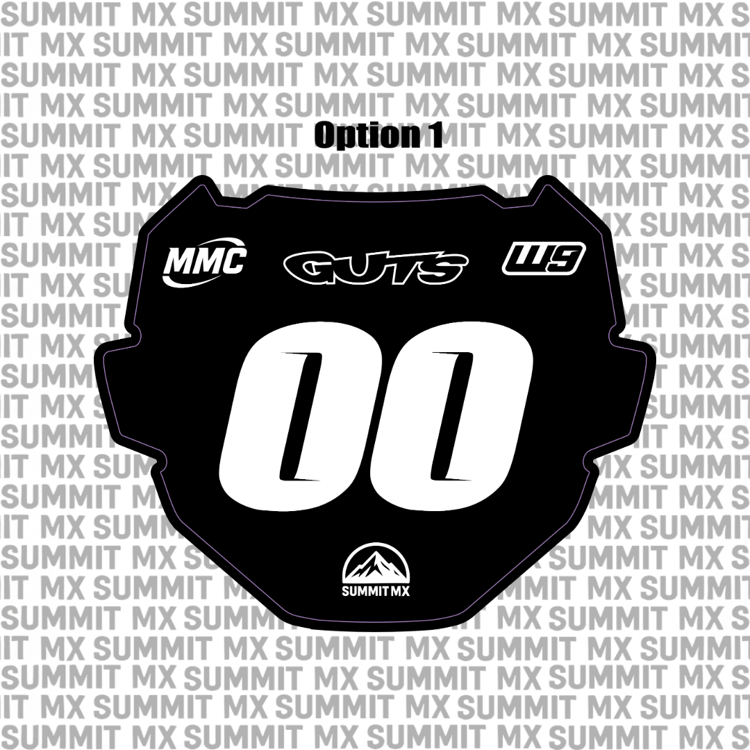 ODI Number Plate Decal
