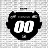ODI number plate decal for Surron and Talaria e-moto — Summit MX vinyl
