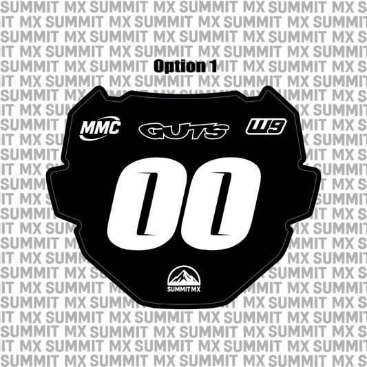 ODI Number Plate Decal