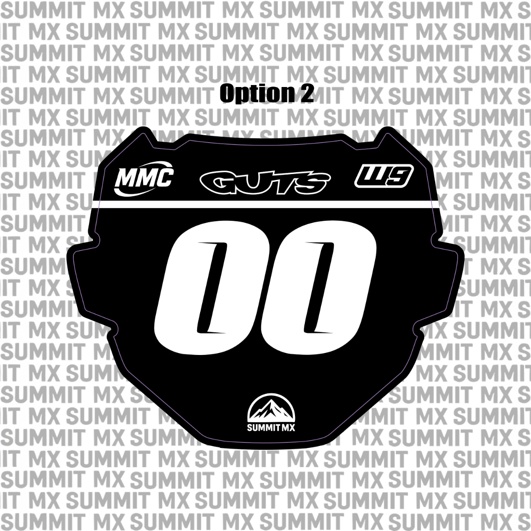 ODI Number Plate Decal