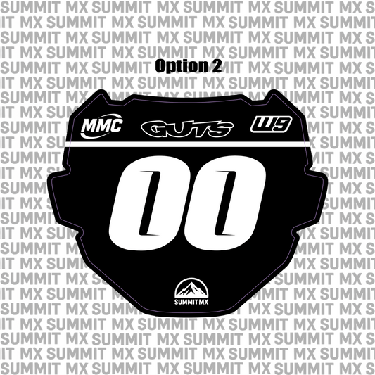 ODI Number Plate Decal