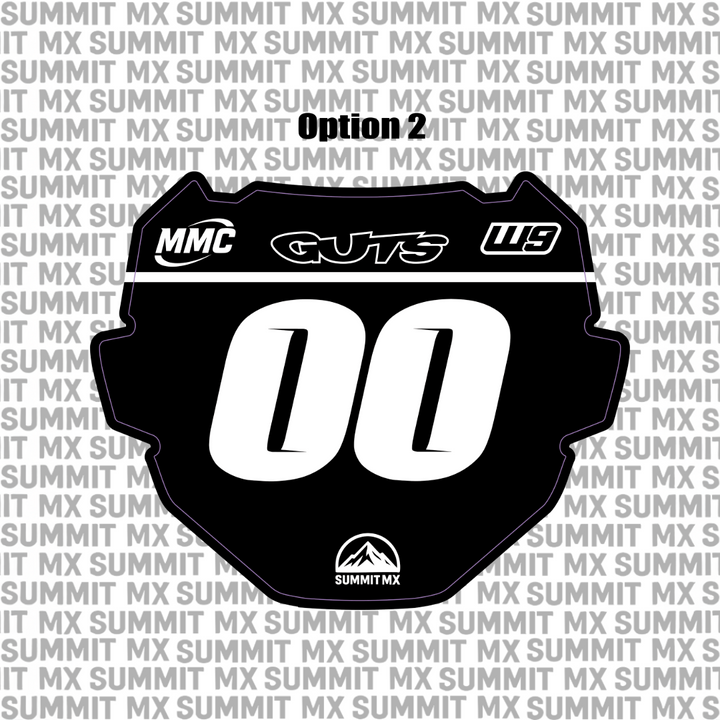 ODI Number Plate Decal