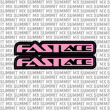 Fastace Fork Tube Decal (Without Fastace Icon)