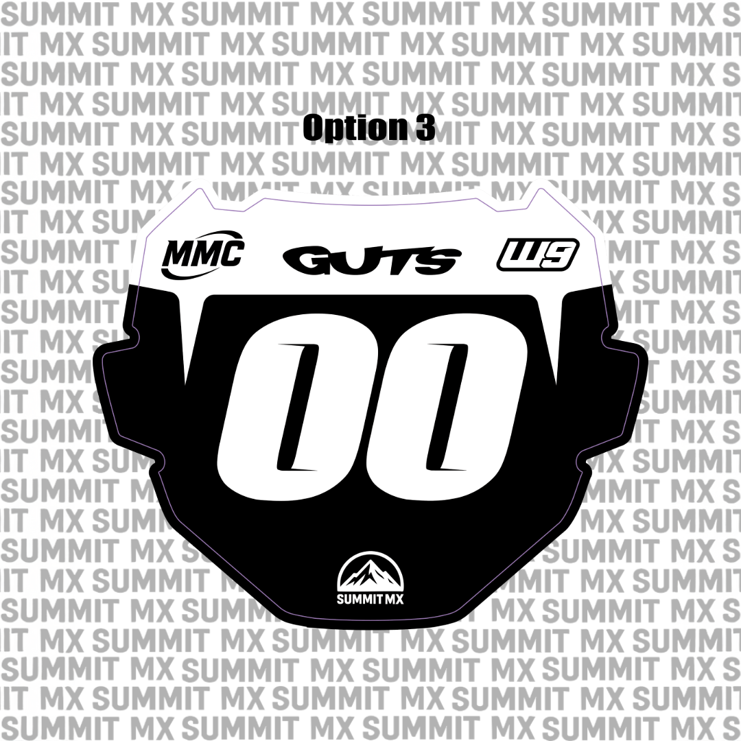 ODI Number Plate Decal