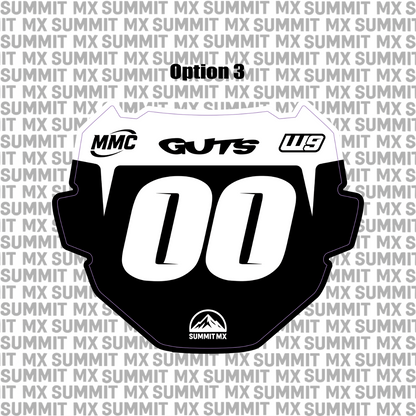 ODI Number Plate Decal