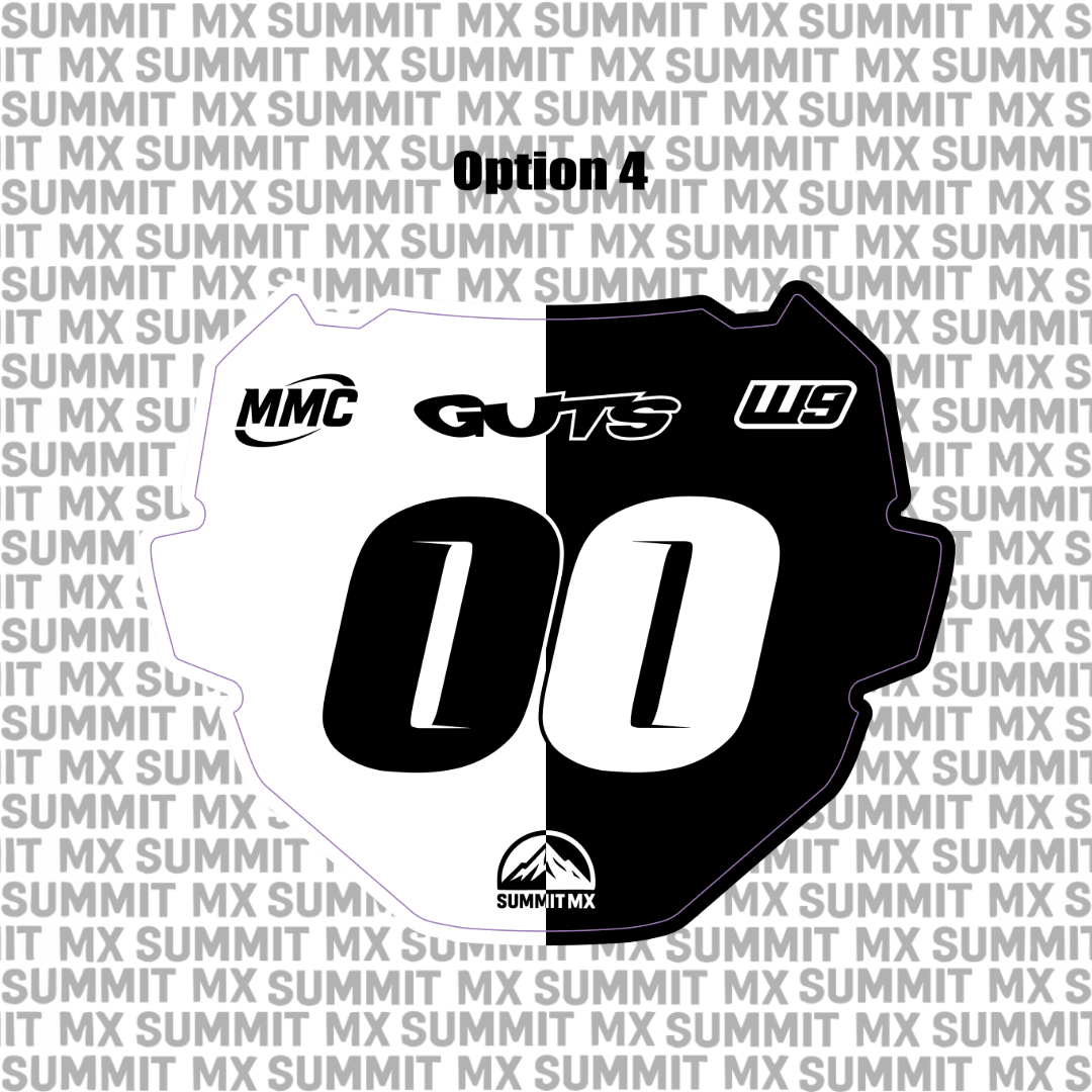 ODI Number Plate Decal