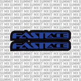 Fastace Fork Tube Decal (Without Fastace Icon)