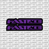 Fastace Fork Tube Decal (Without Fastace Icon)