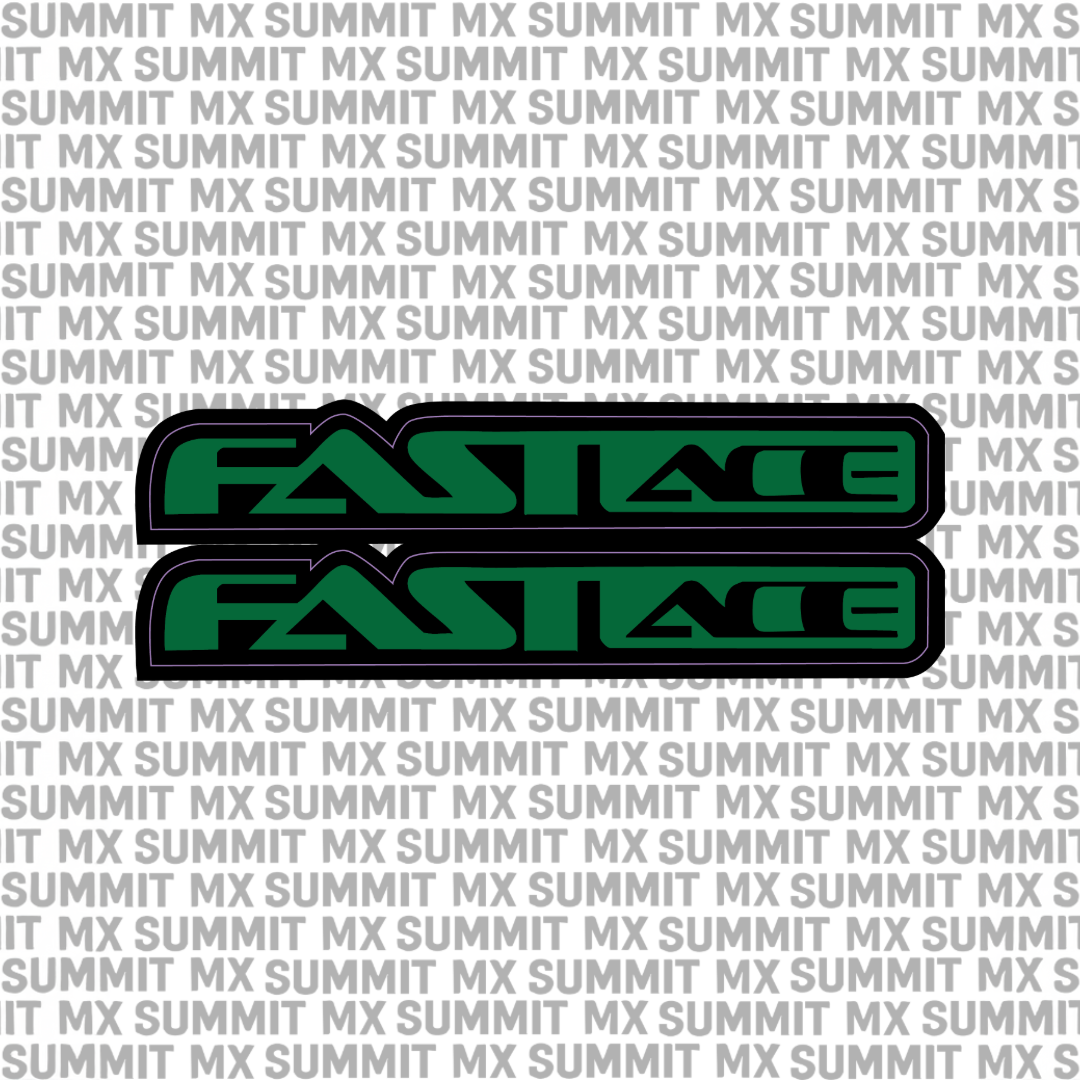 Fastace Fork Tube Decal (Without Fastace Icon)