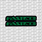Fastace Fork Tube Decal (Without Fastace Icon)