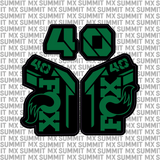 Fox 40 Fork Tube Decal