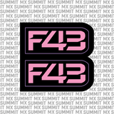 Sirris "F43" Fork Decal