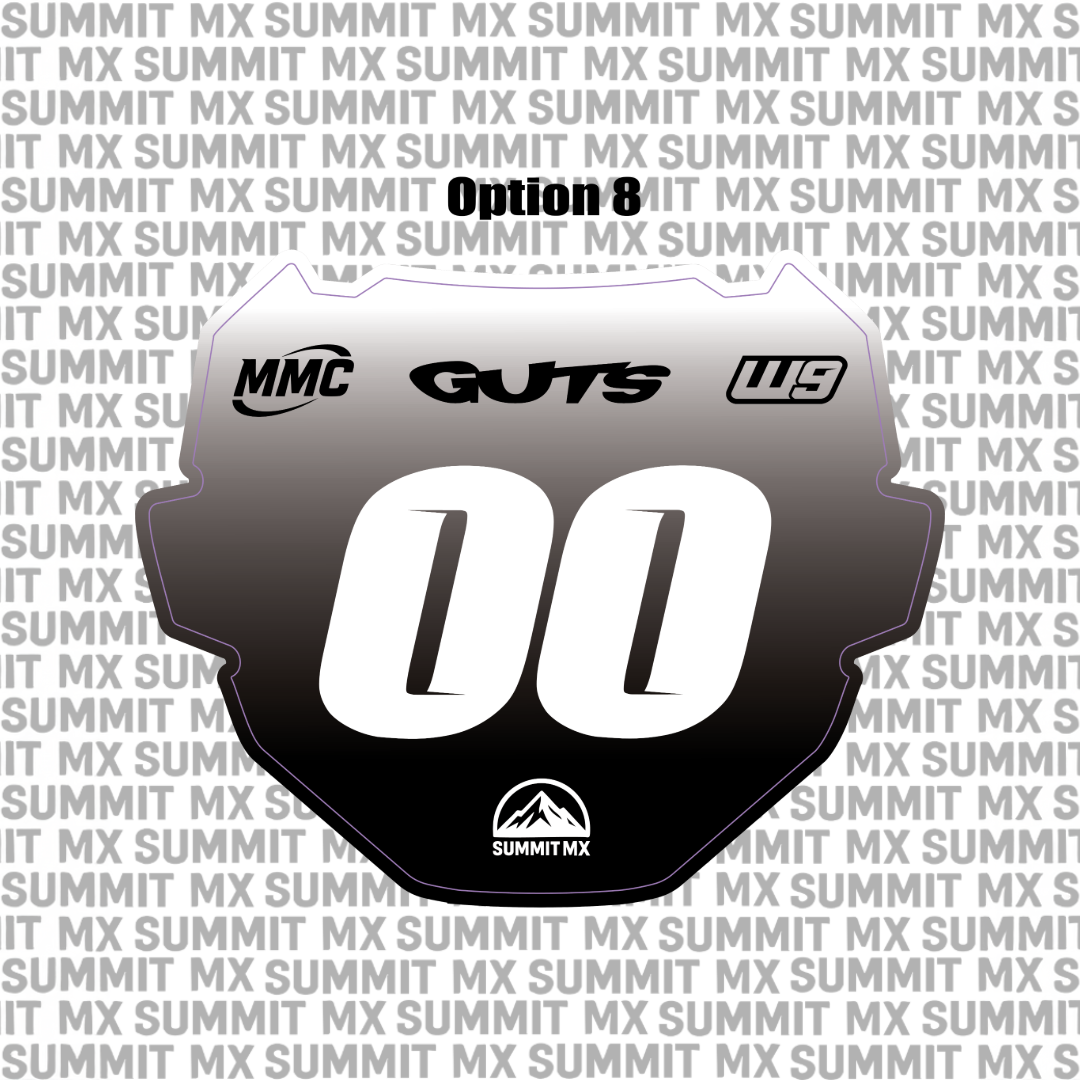 ODI Number Plate Decal