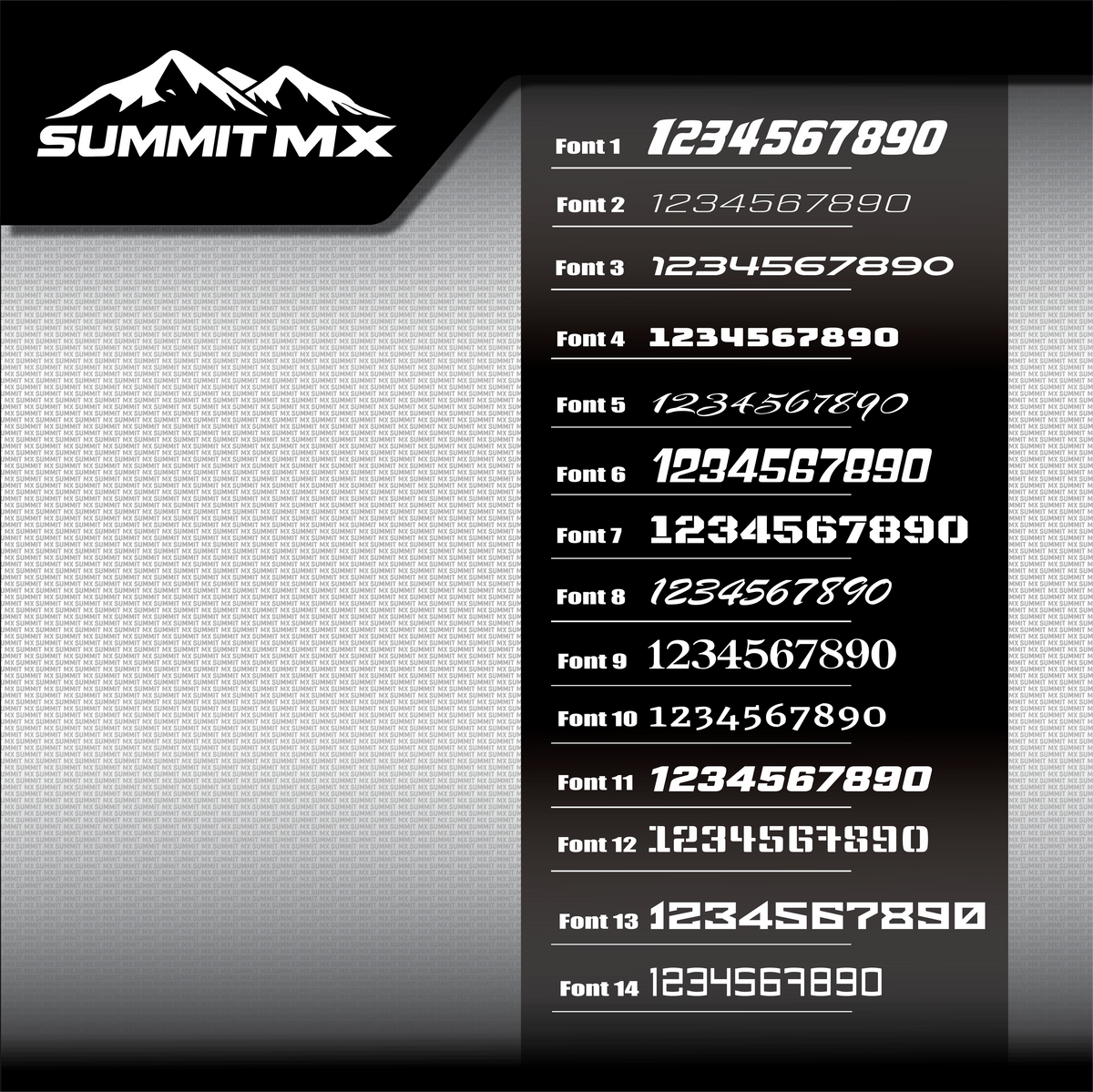 LV Side Fender Decals for Surron LBX & Eride Pro