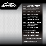 Drip Decal for Stark Varg Number Plate
