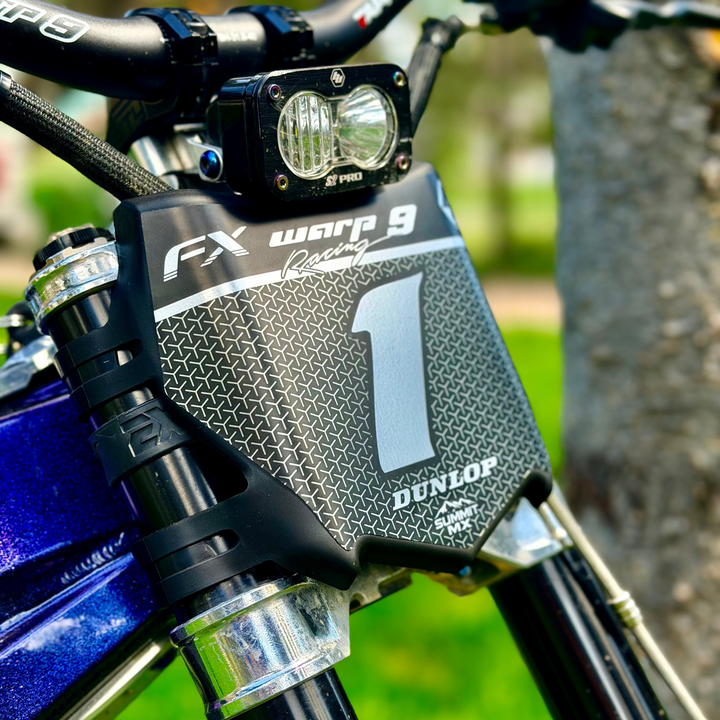 Vertex Decal for Motocutz Number Plate