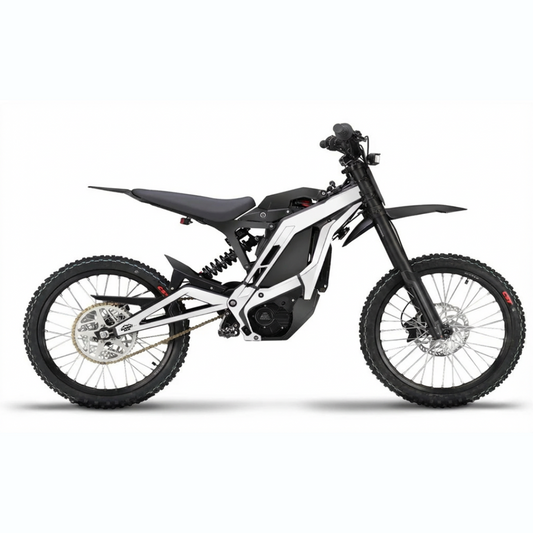 E-Ride Pro solid color frame wrap by Summit MX — White