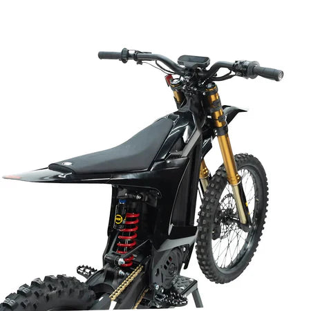 Arctic Leopard XE Pro S electric dirt bike — left side profile view