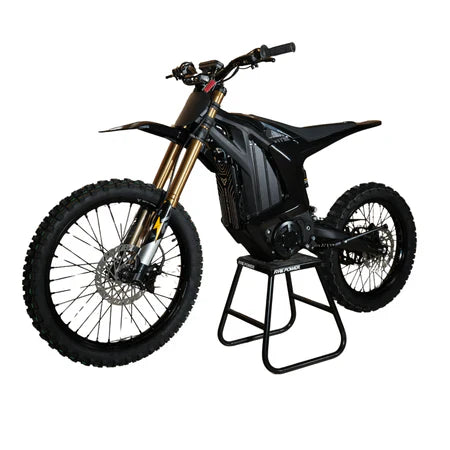 Arctic Leopard XE PRO S Enduro electric dirt bike — left side profile view