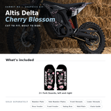 Cherry Blossom Decal for Altis Delta Fork Guards