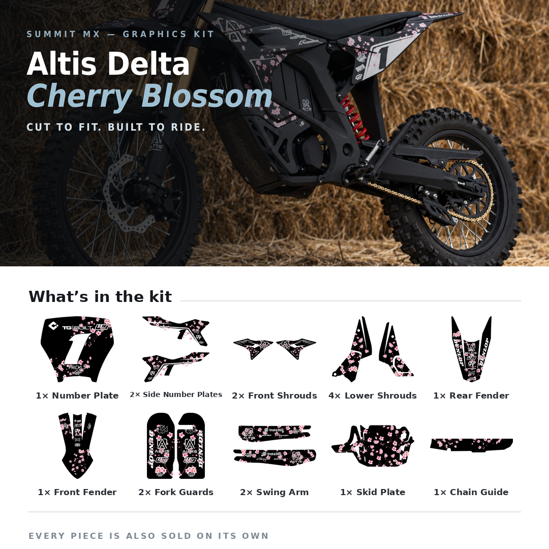 Cherry Blossom Altis Delta Full Graphics Kit