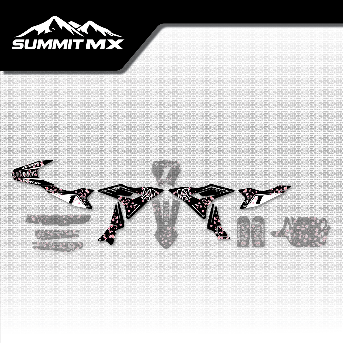 Cherry Blossom Altis Delta Graphics Kit (Body Plastics Only)