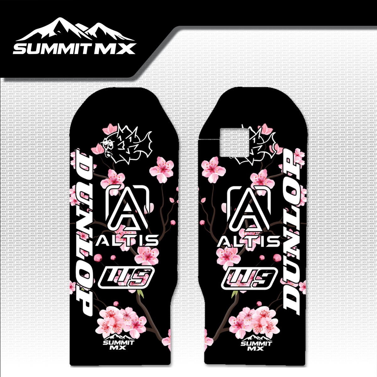 Cherry Blossom Decal for Altis Sigma Fork Guards