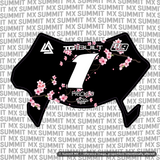 Cherry Blossom Decal for Ultra Bee Number Plate