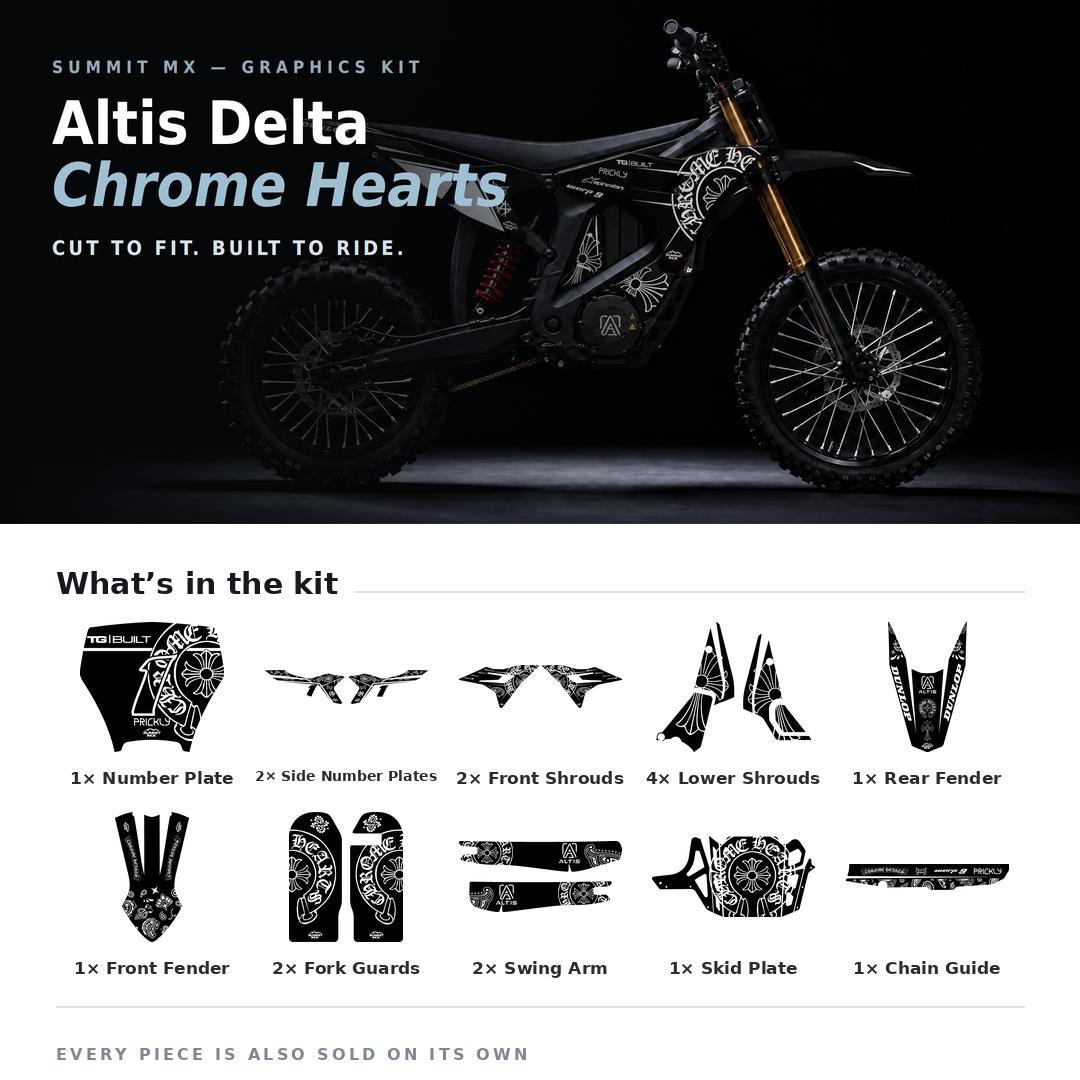 Chrome Hearts Altis Delta Full Graphics Kit