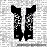 Chrome Hearts Fork Guard Decals
