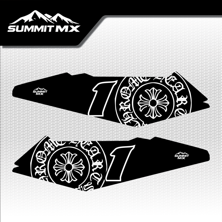 Chrome Hearts Side Fender Decals