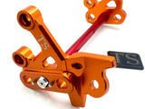 Custom CNC Aluminum Footpeg Bracket Assembly E-Ride Pro