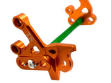 Custom CNC Aluminum Footpeg Bracket Assembly E-Ride Pro