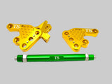 Custom CNC Aluminum Footpeg Bracket Assembly Talaria MX3, MX4