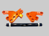 Custom CNC Aluminum Footpeg Bracket Assembly Talaria MX3, MX4