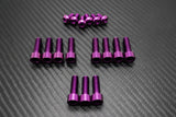 Titanium KKE Fork Bolt Kit for Surron & Talaria — bolt kit contents