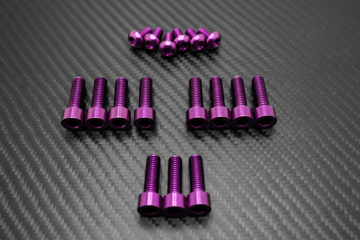 Titanium KKE Fork Bolt Kit for Surron & Talaria — bolt kit contents