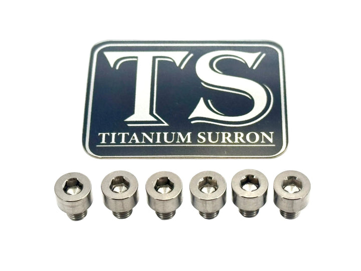 EBMX X9000 Heat Sink Titanium Bolt Kits (6)