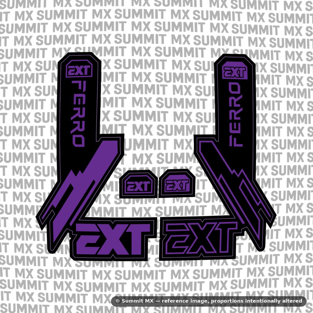 EXT Ferro Fork Tube Decal