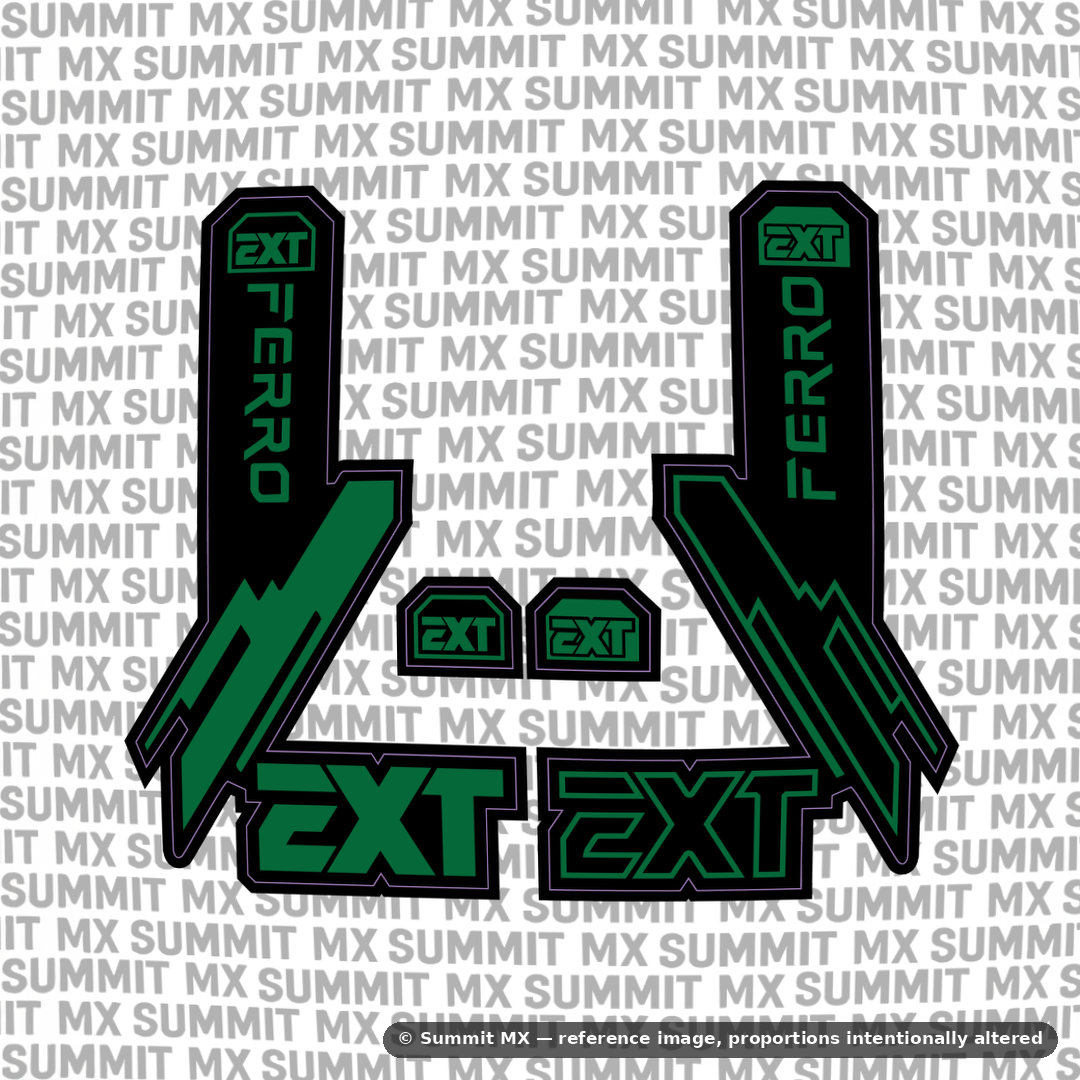 EXT Ferro Fork Tube Decal