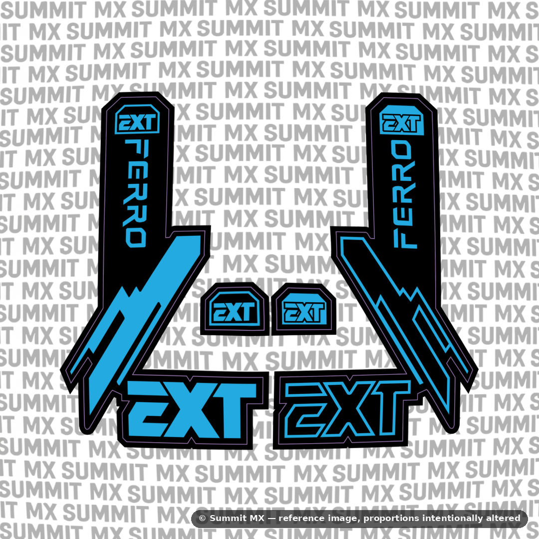 EXT Ferro Fork Tube Decal