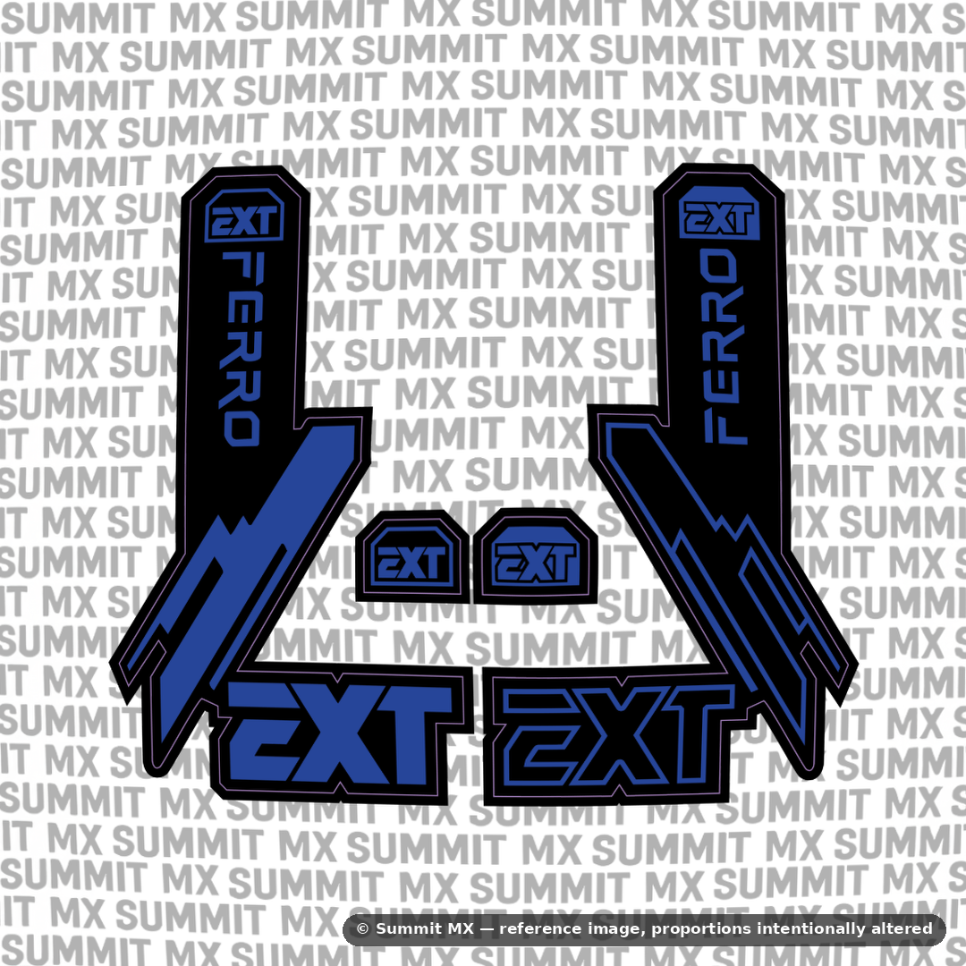 EXT Ferro Fork Tube Decal
