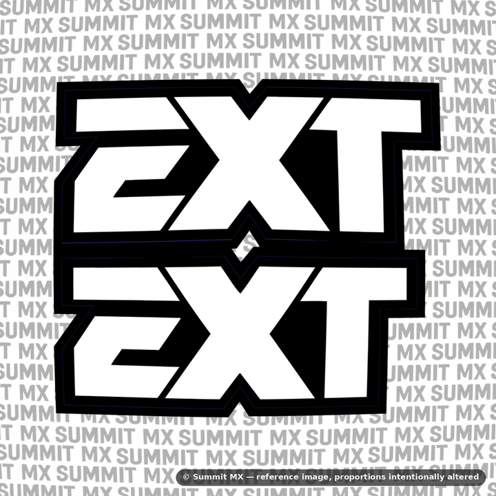 EXT Fork Tube Decal
