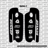 Fastace ALX13RC Fork Guard Decal