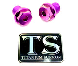 Titanium FastAce Forks Axle Bolts