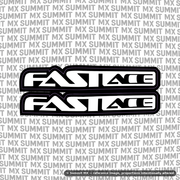 Fastace Fork Tube Decal (Without Fastace Icon)