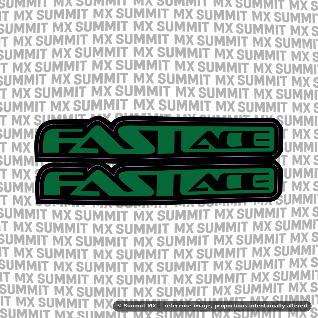 Fastace Fork Tube Decal (Without Fastace Icon)