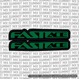 Fastace Fork Tube Decal (Without Fastace Icon)