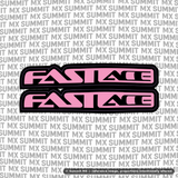 Fastace Fork Tube Decal (Without Fastace Icon)