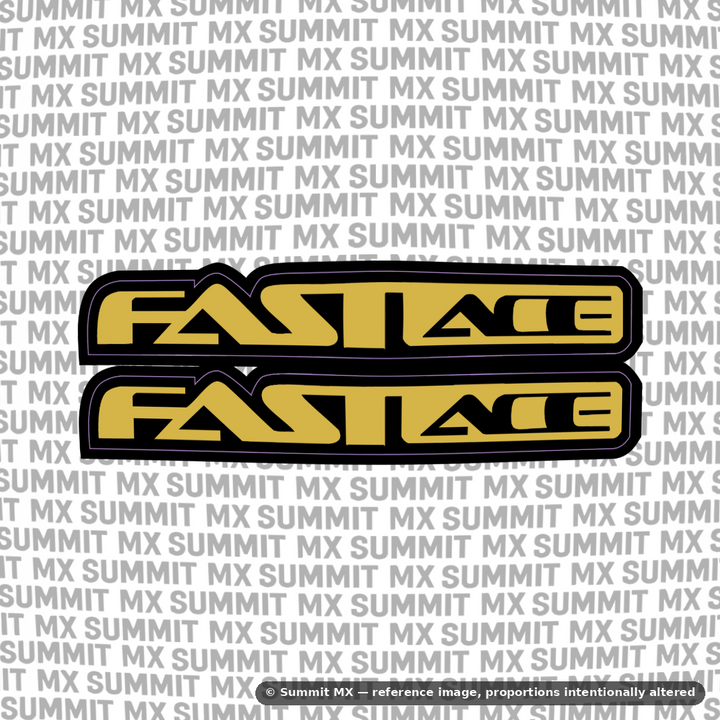 Fastace Fork Tube Decal (Without Fastace Icon)